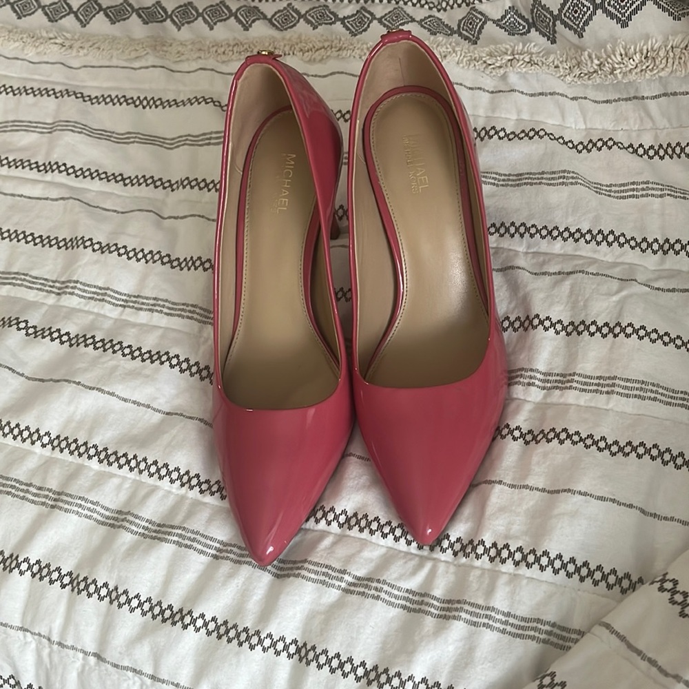 Pink Michael Kors heels